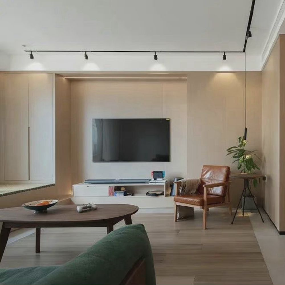 合肥川豪裝飾120平日式三居室裝修風格設計效果案例 